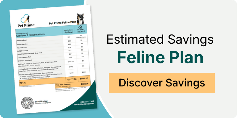 Compare the Savings - Feline Wellness Plan